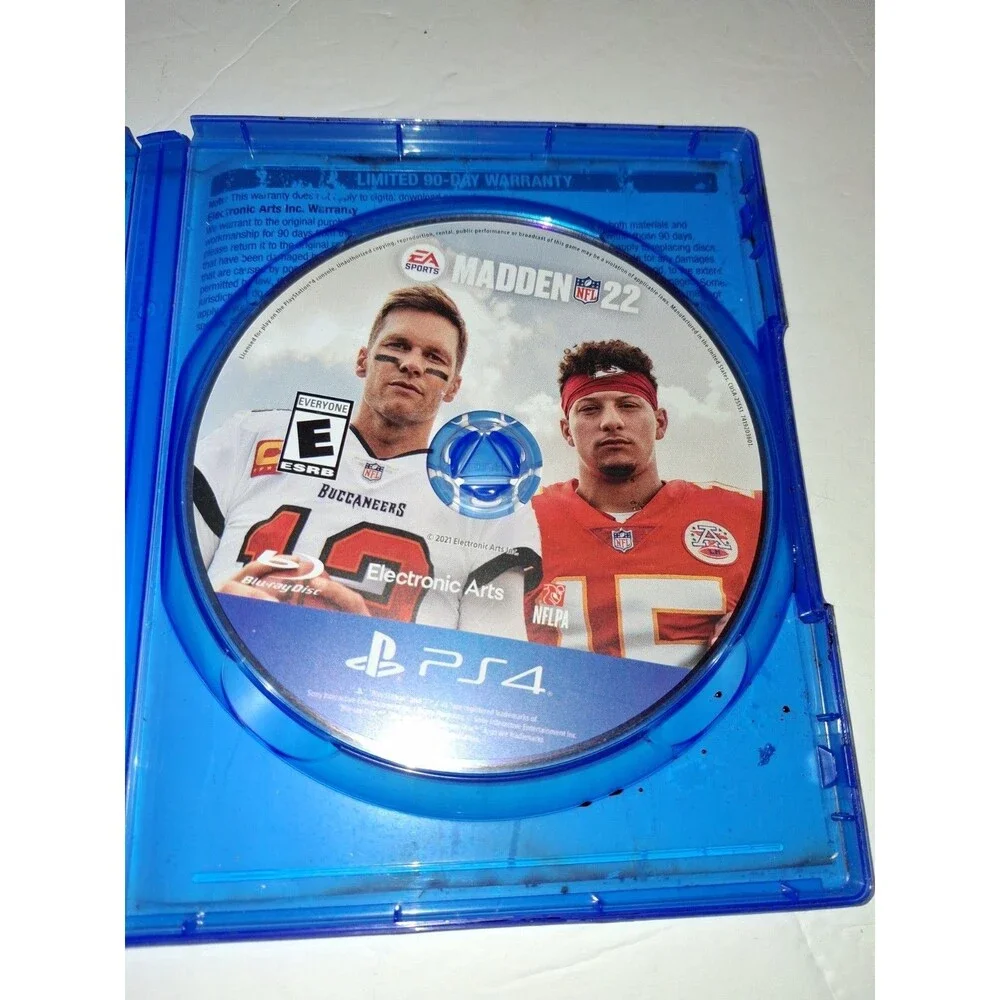 Madden NFL 22 PS4 PlayStation 4 Football Game Complete Testedp